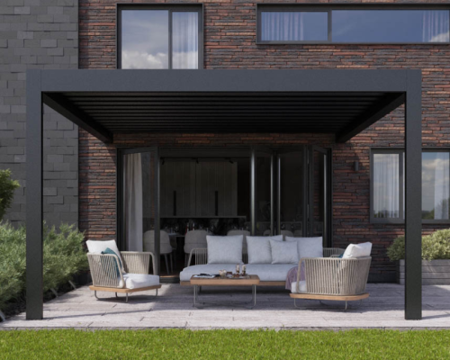 Durchdacht AirCube Pure mit Lammellendach